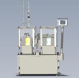 Fill and close up to 1,600 aseptic bags per hour